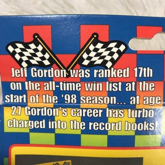 Vintage Nascar Jeff Gordon Limited Edition Collectible Tin 2 Decks Playing Cards - Picture 7 of 13